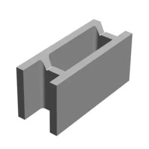 Блок незнімної опалубки 510х200х235 Золотий Мандарин
