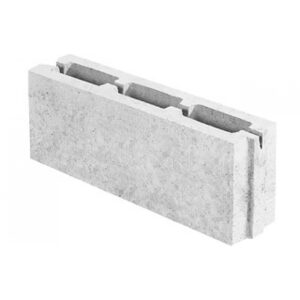 Блок керамзитобетонний перегородковий (115х188х500)