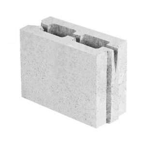 Блок керамзитобетонний перегородковий (249x188x115)
